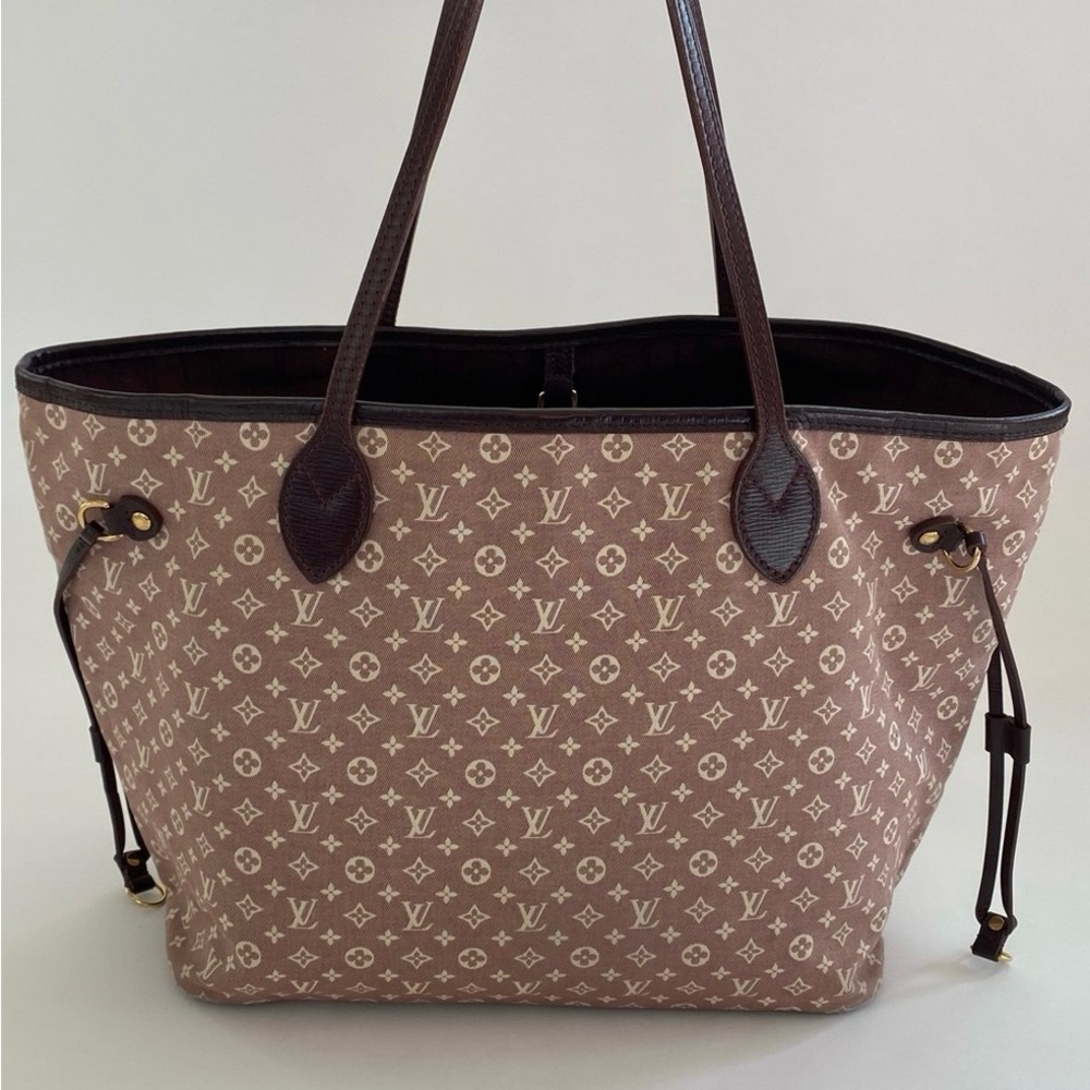 LOUIS VUITTON MINI LIN MM NEVERFUL